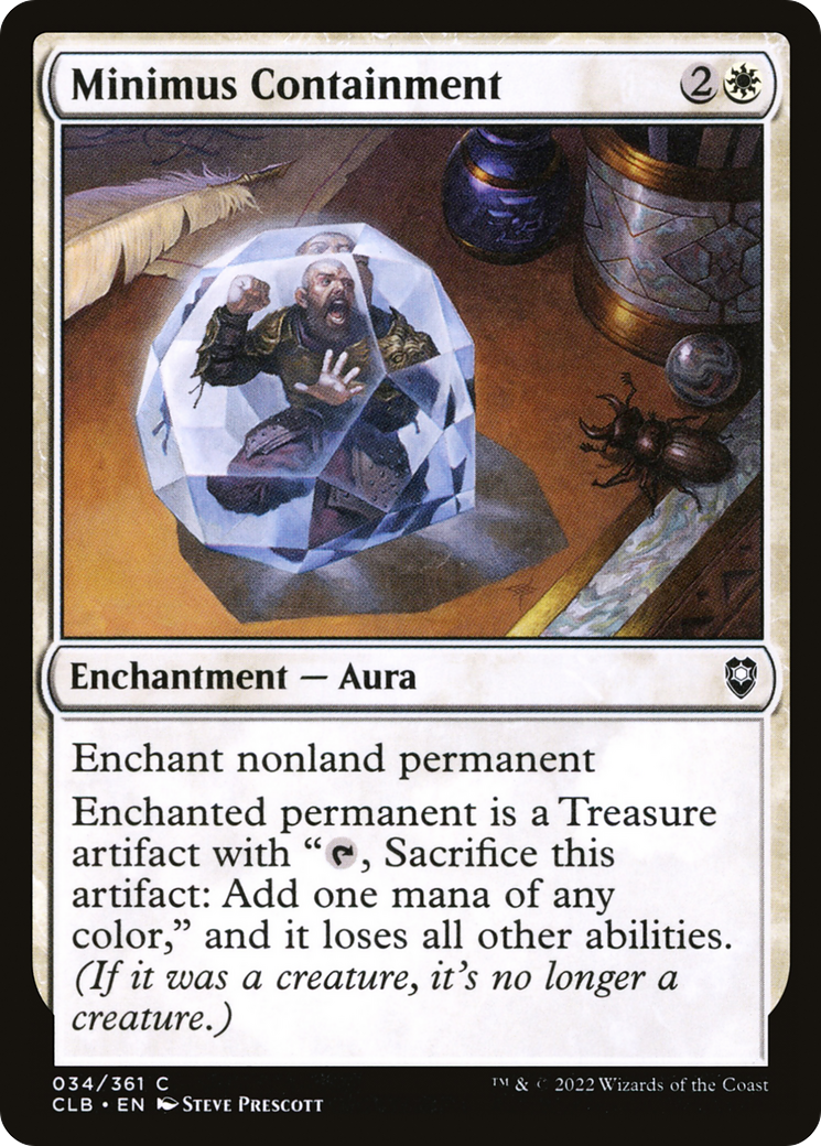 Confinement Minimus [Commander Legends : Bataille de Baldur's Gate] 