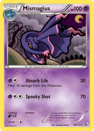 Mismagius 058/113  - Rare
