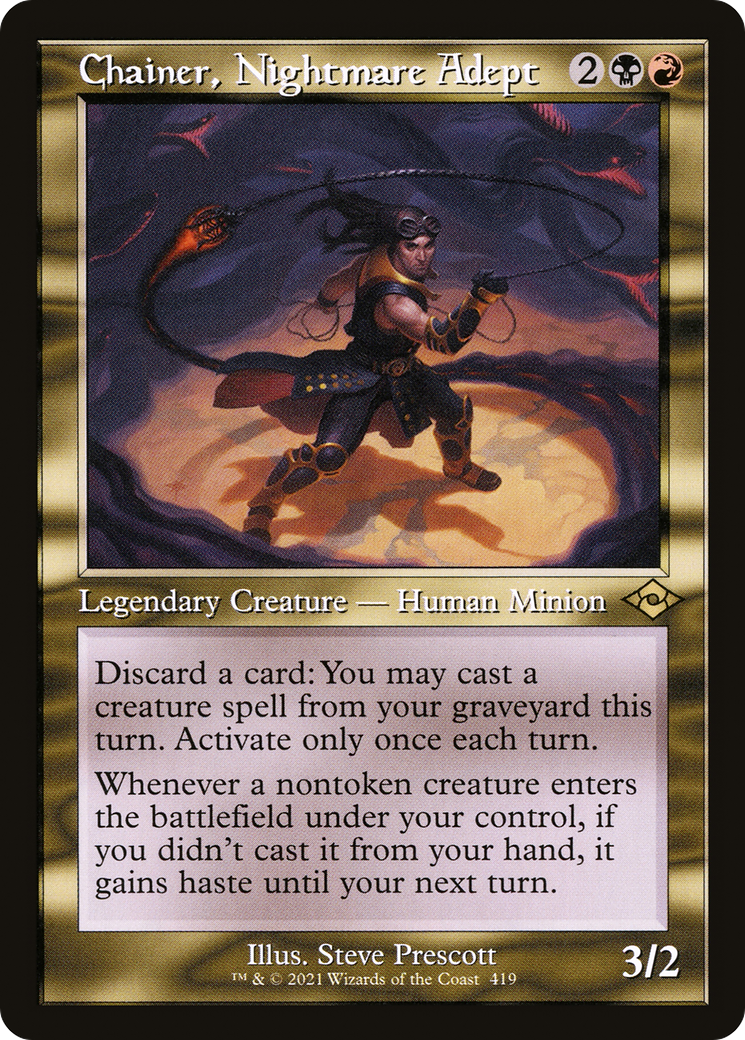 Chainer, adepte des cauchemars (rétro) [Modern Horizons 2] 