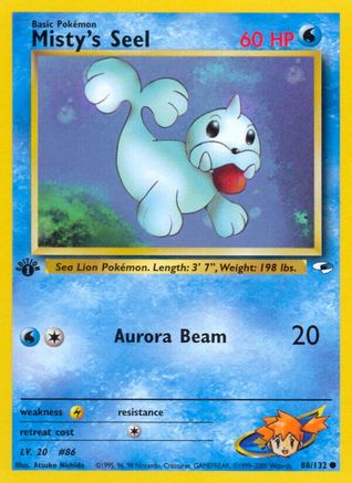 Misty's Seel 088  - 1st Edition - Common