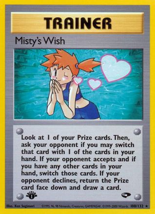 Misty's Wish 108  - 1st Edition - Rare