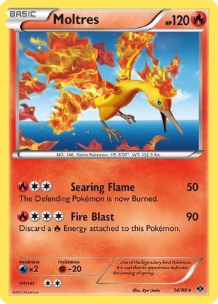 Moltres 014  - Holofoil - Holo Rare