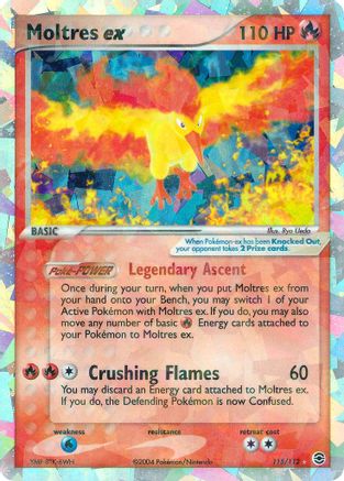 Moltres ex  - Holofoil - Secret Rare