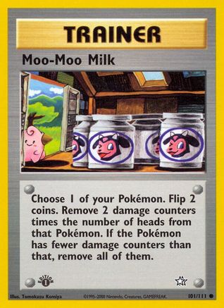 Lait Moo-Moo (101/111) [Neo Genesis 1ère édition] 