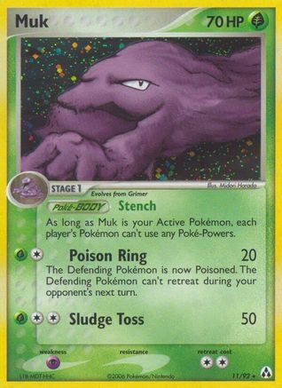 Muk  - Reverse Holofoil - Holo Rare