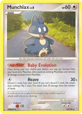 Munchlax 033  - Rare