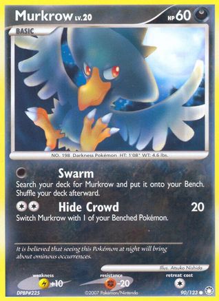 Murkrow (90/123) [Diamant et perle : trésors mystérieux] 