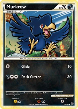 Murkrow (59) (59) 059/90  - Common
