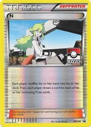 N (Supporter) (Supporter) - BW100 BW100  - Holofoil - Promo