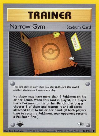 Narrow Gym 124  - 1st Edition - Common