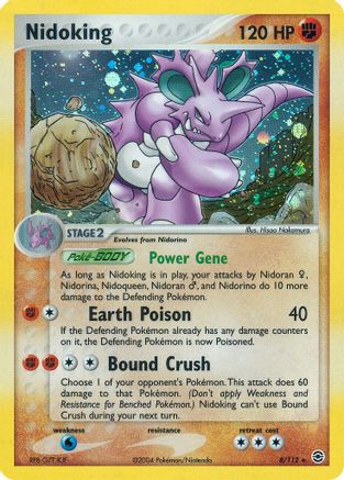 Nidoking  - Holofoil - Holo Rare