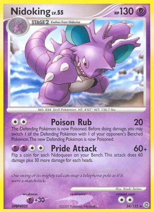 Nidoking  - Rare