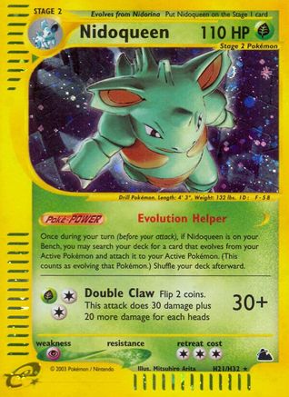 Nidoqueen (H21)  - Holofoil - Holo Rare