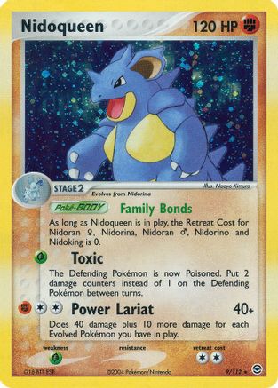Nidoqueen  - Holofoil - Holo Rare