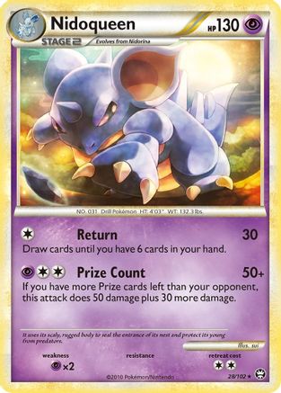 Nidoqueen  - Rare