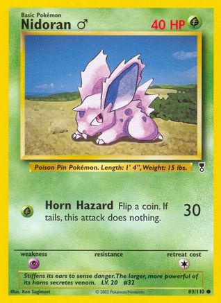 Nidoran (83/110) (Mâle) [Collection Légendaire] 