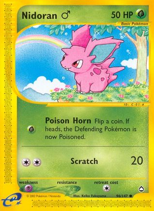 Nidoran M 096  - Common