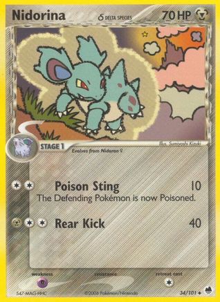 Nidorina (Delta Species)/101  - Uncommon