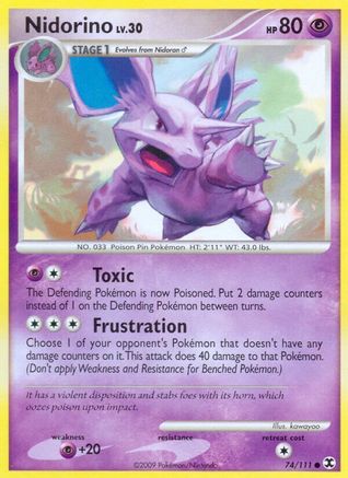Nidorino  - Common