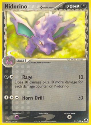 Nidorino (Delta Species)/101  - Uncommon