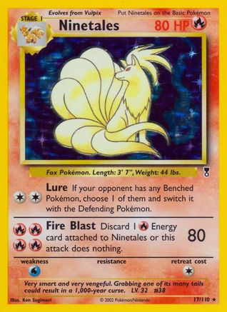 Ninetales  - Holofoil - Holo Rare