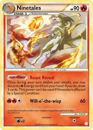 Ninetales  - Holofoil - Holo Rare