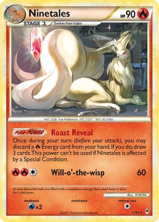 Ninetales  - Holofoil - Holo Rare