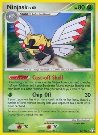 Ninjask  - Uncommon