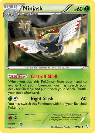 Ninjask  - Uncommon