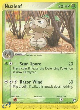 Nuzleaf - 49/100/100  - Uncommon