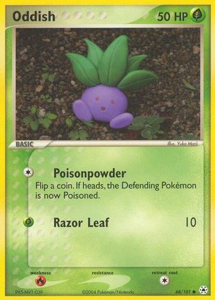 Oddish 068  - Common