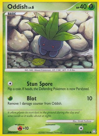 Oddish (111)  - Common