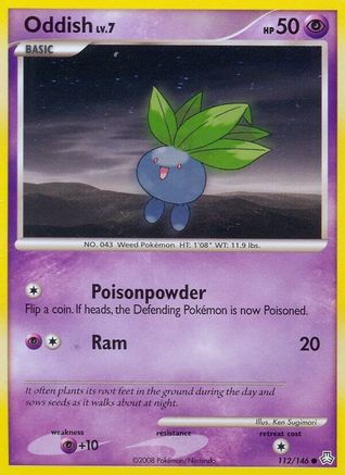 Oddish (112)  - Common