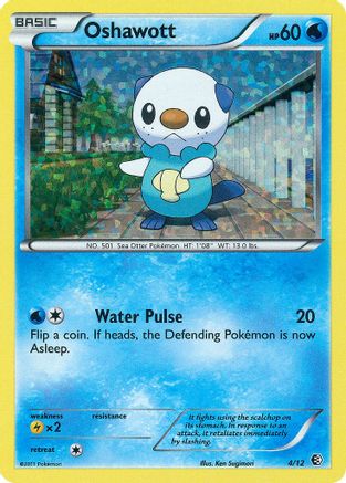 Oshawott (4/12) [Promos McDonald's : Collection 2011] 
