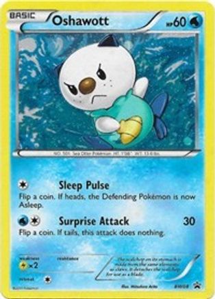 Oshawott - BW08  - Holofoil - Promo