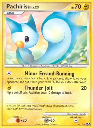 Pachirisu 004/017  - Rare