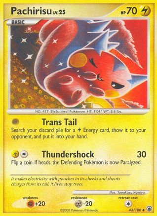 Pachirisu 043/100  - Uncommon