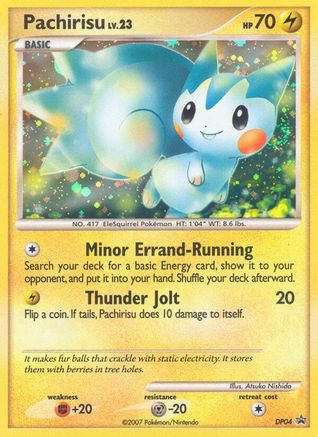 Pachirisu - DP04  - Holofoil - Promo