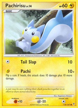 Pachirisu (118/147) [Platine : Vainqueurs Suprêmes] 