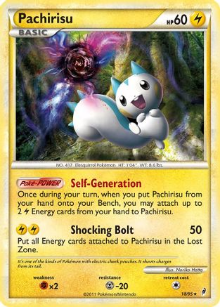 Pachirisu/95  - Holofoil - Holo Rare