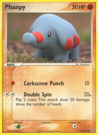Phanpy 069  - Reverse Holofoil - Common