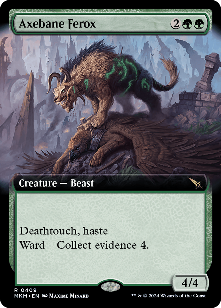 Axebane Ferox (Extended Art) [Meurtres au manoir Karlov] 