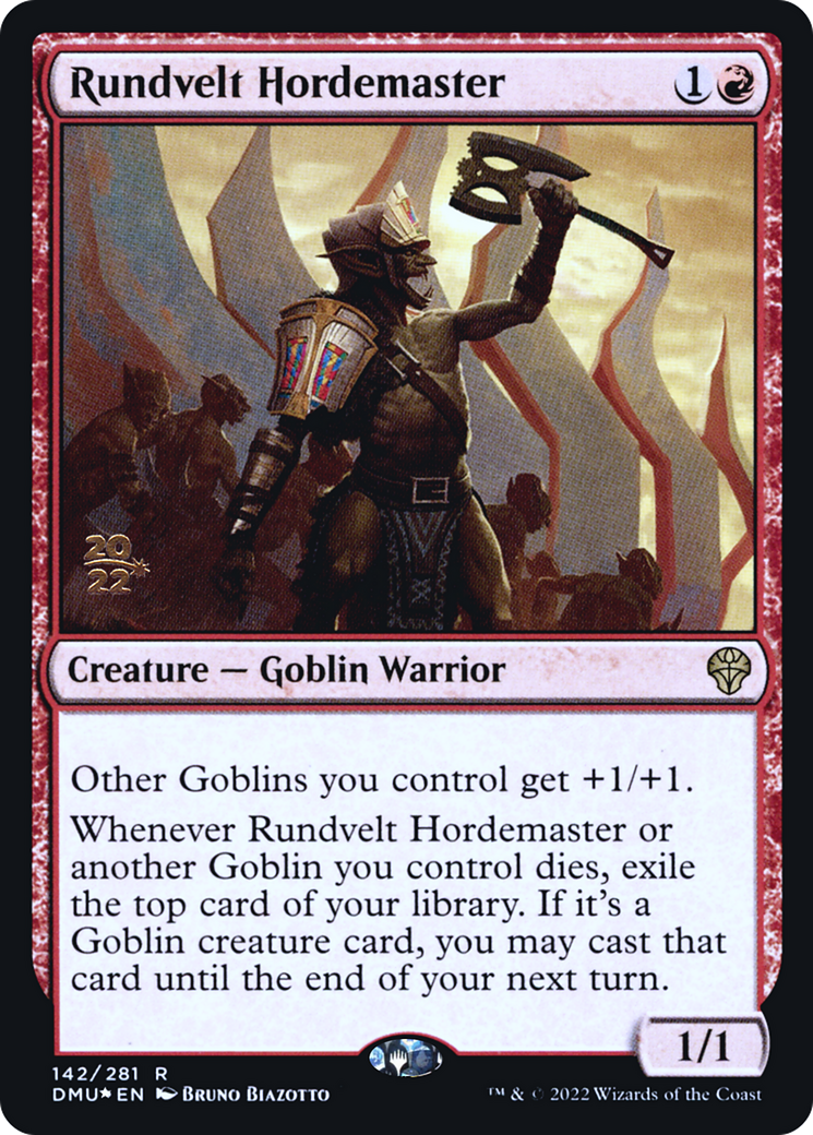 Rundvelt Hordemaster [Promotions avant-première de Dominaria United] 