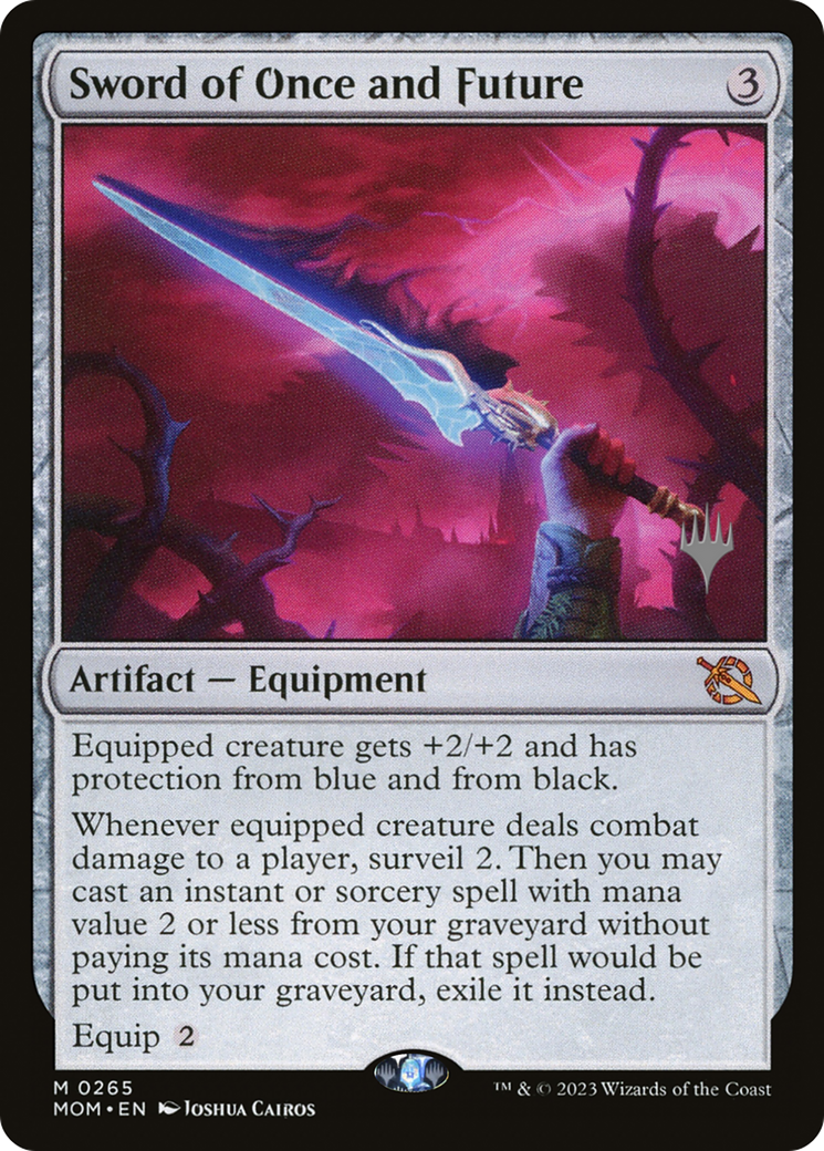 Sword of Once and Future (PPMOM-265P) - March of the Machine Promos