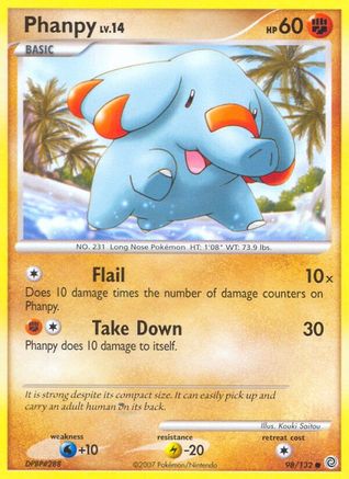 Phanpy 098  - Common