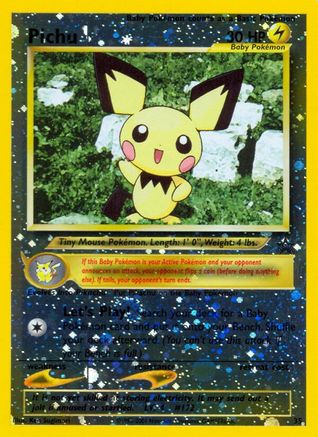 Pichu 035  - Reverse Holofoil - Promo