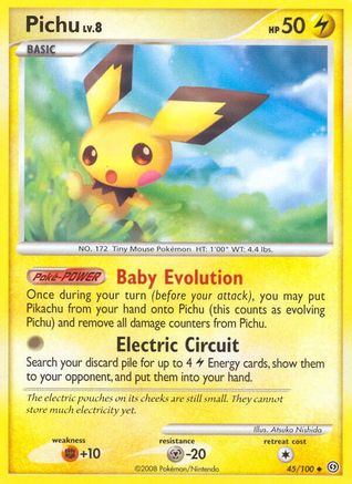 Pichu 045/100  - Uncommon
