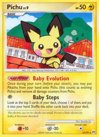 Pichu 025  - Rare
