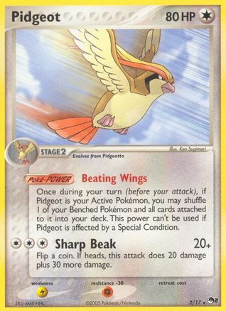 Pidgeot 002  - Rare