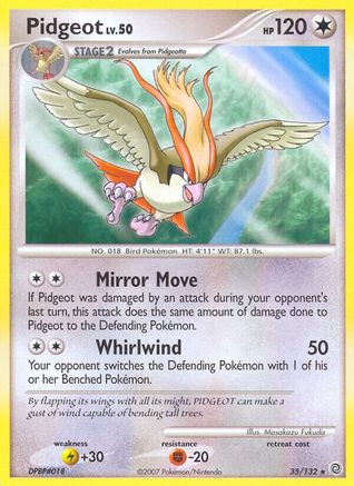 Pidgeot  - Rare